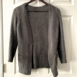 Grey angora sweater theory